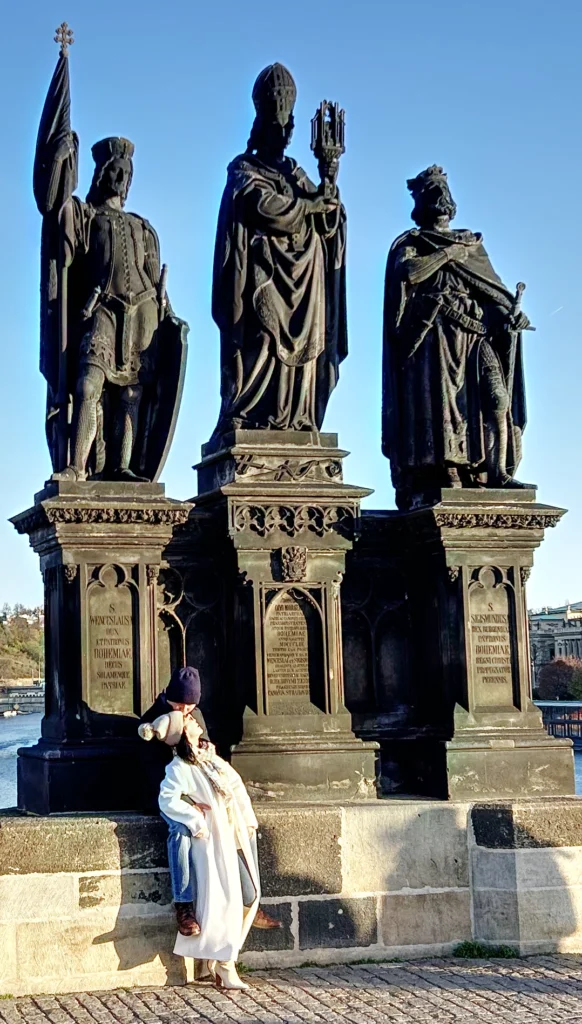 Beautiful moments on Charles Bridge