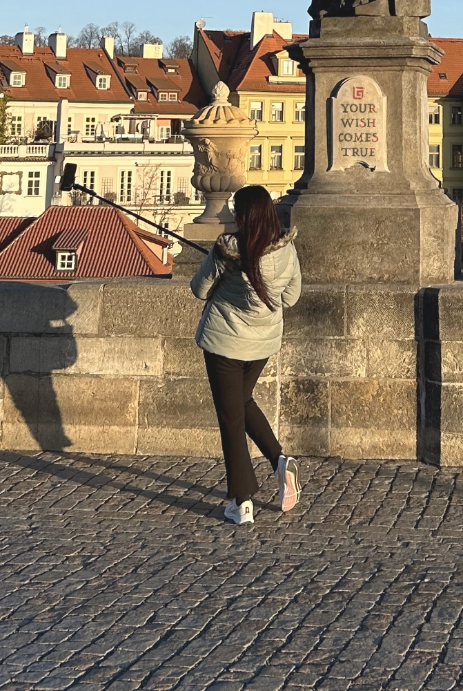 wishes come true at the Charles Bridge